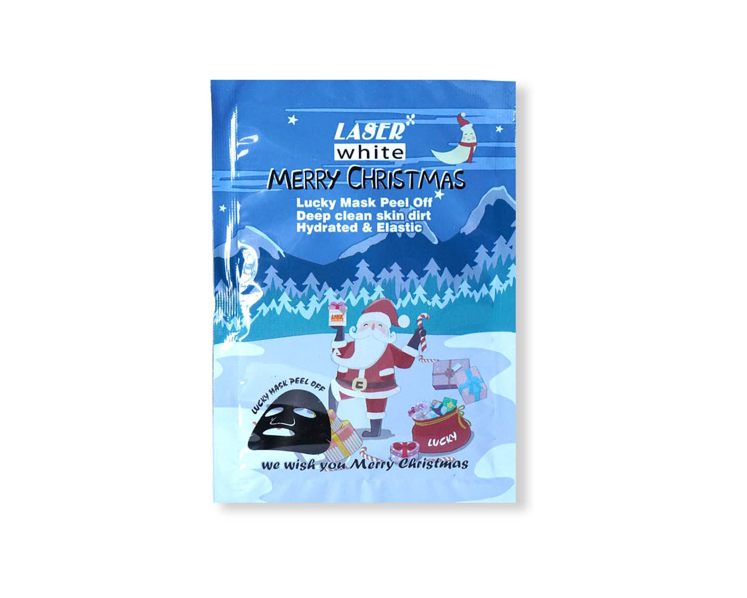 SOBRE MASCARILLA FACIAL LASER WHITE 20G - Default Title