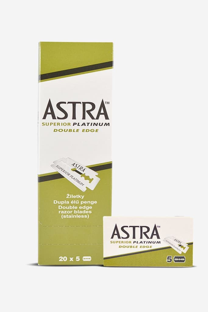 CAJA DE HOJAS DE AFEITAR ASTRA