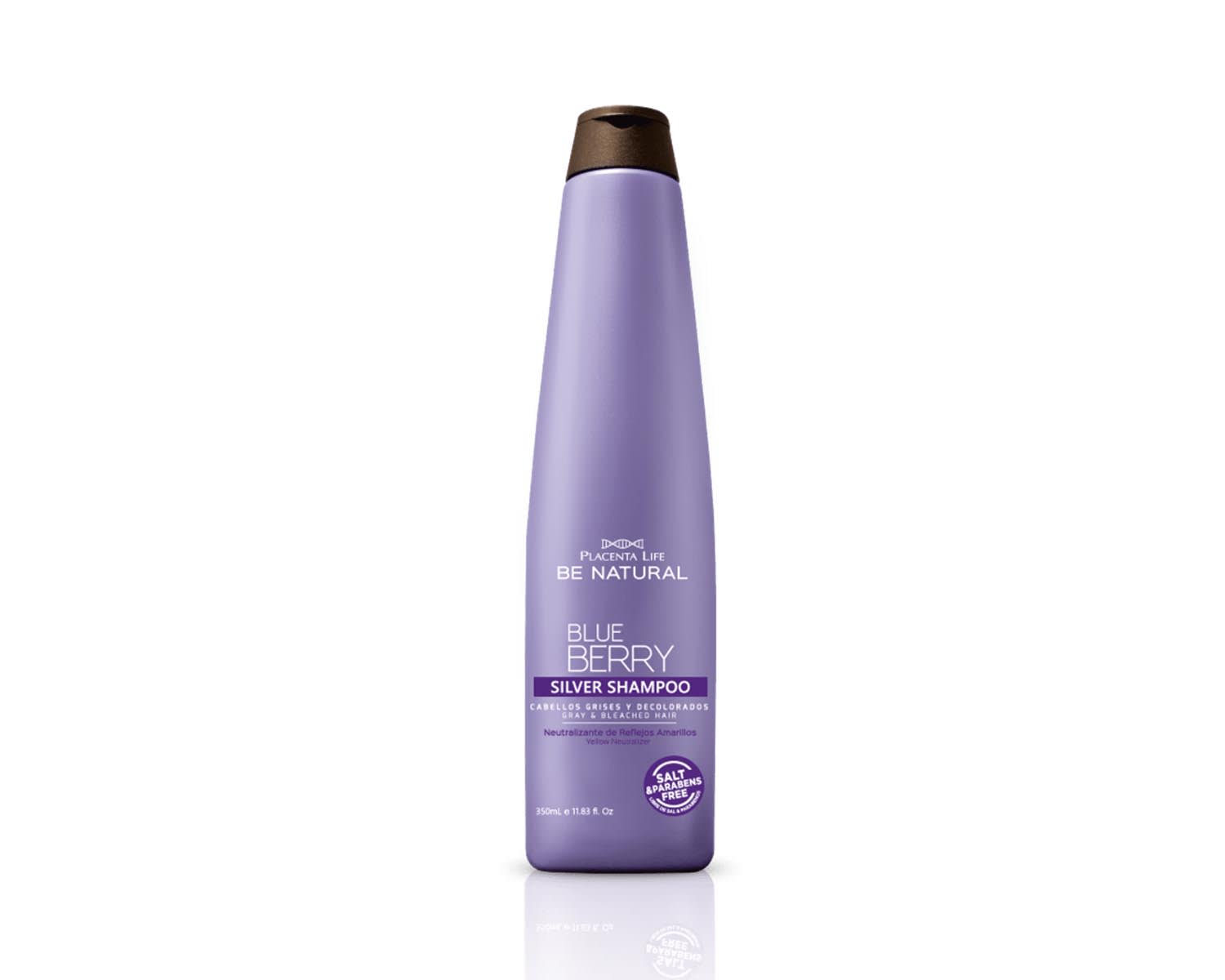 SHAMPOO BE NATURAL BLUEBERRY 350ML - Default Title
