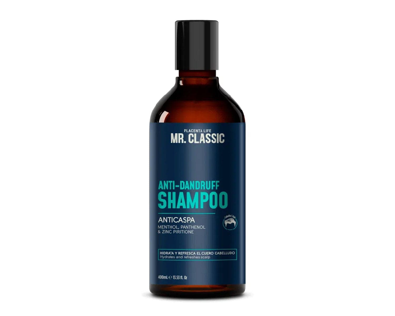 SHAMPOO MR. CLASSIC ANTICASPA 400ML - Default Title