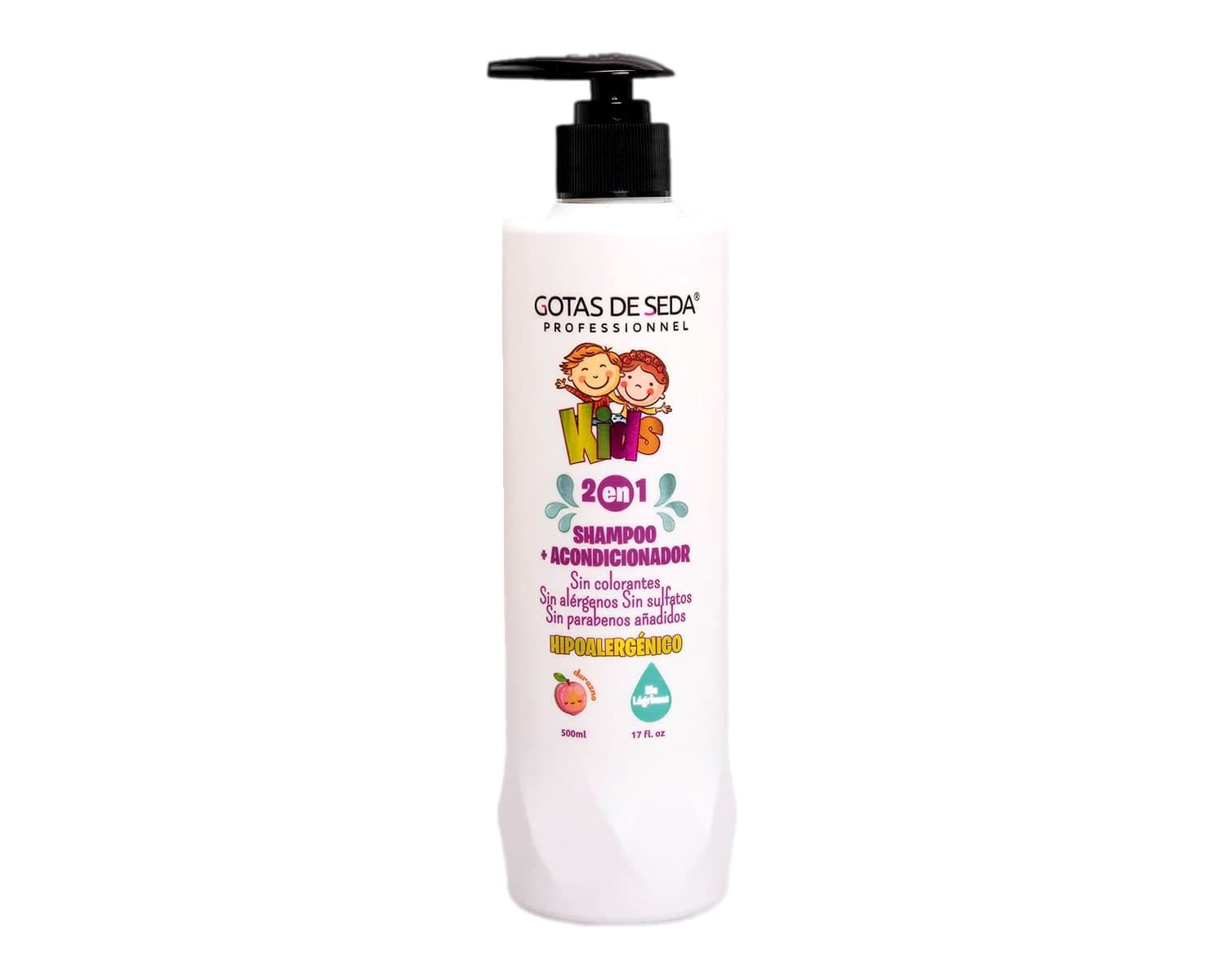 KIT SHAMPOO + ACONDICIONADOR GOTAS DE SEDA KIDS 500ML - Default Title