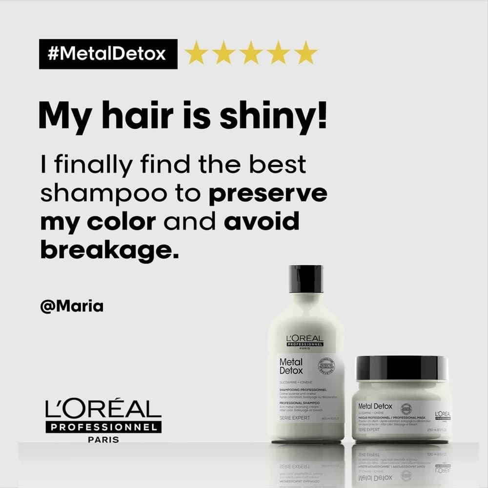 SHAMPOO LORÉAL PROFESSIONEL METAL DETOX 300ML