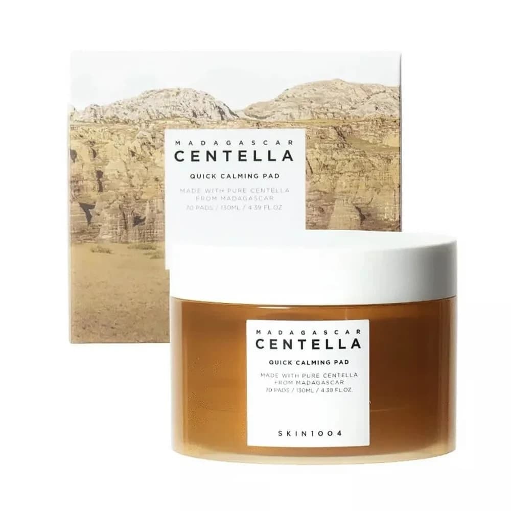 SKIN1004 MADAGASCAR CENTELLA QUICK CALMING PAD | ALMOHADILLAS TONIFICANTES CALMANTES E HIDRATANTES PARA PIEL SENSIBLE