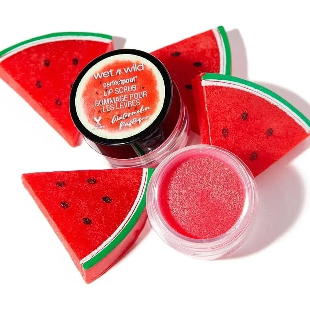 WET N WILD SCRUB LABIOS SANDÍA EN POMITO #988A - EXFOLIANTE SUAVE 10G