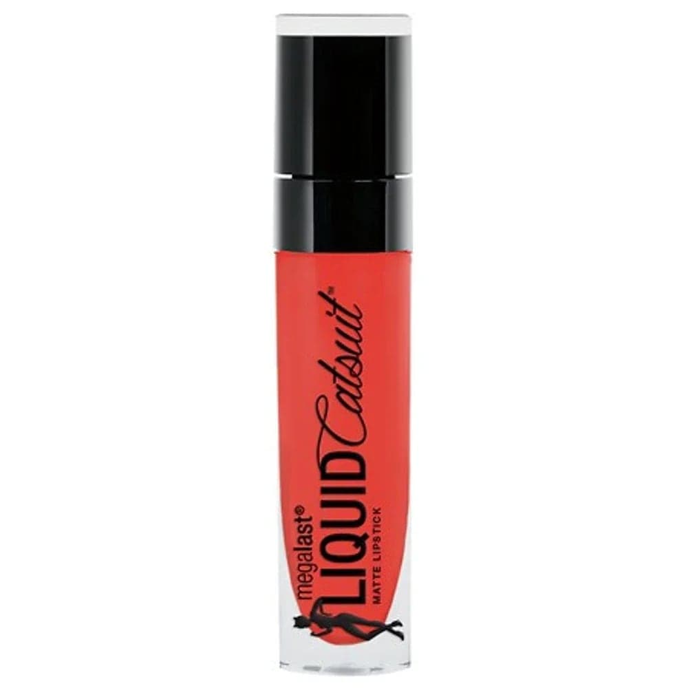 WET N WILD LABIAL LÍQUIDO MEGALAST MATE | LARGA DURACIÓN, TONO "FLAME OF THE GAME" (5.7ML)