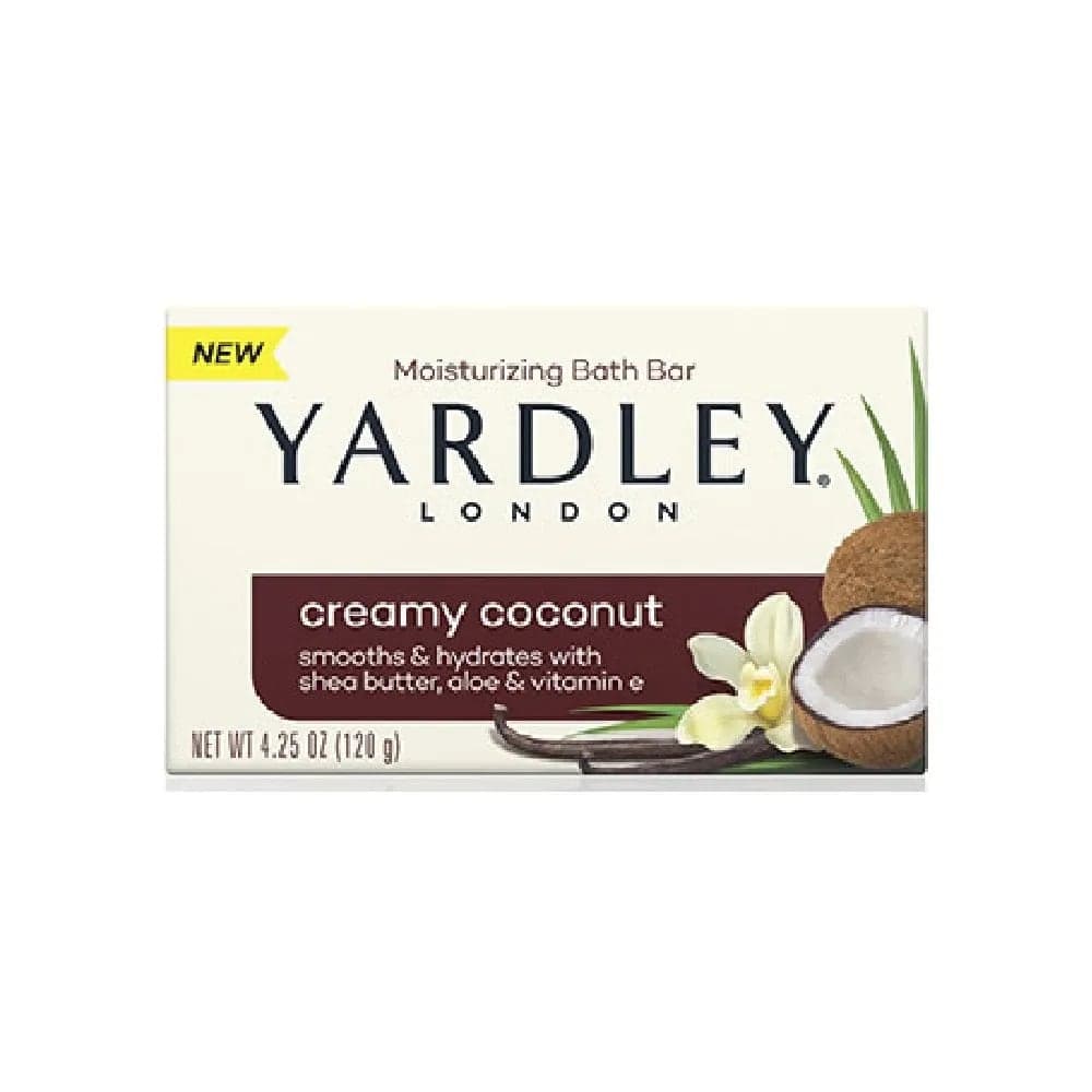 YARDLEY JABONES CREAMY COCONUT BAR SOAP 113GR
