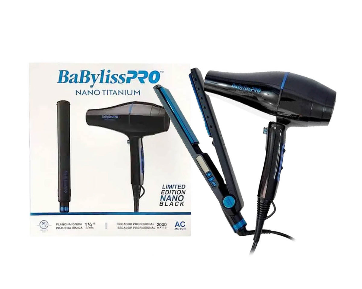 COMBO SECADORA + PLANCHA BABYLISS BBLPP43UX