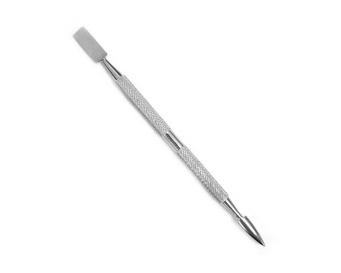 EMPUJADOR DE CUTICULA GRANBELL PUNTA CUADRADA + PUNTA COBALTO INOX GB-351