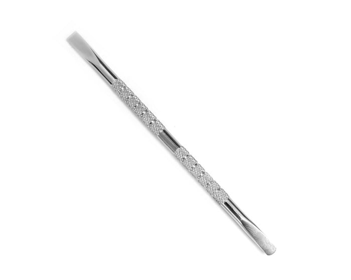 ESPATULA DE CUTICULA GRANBELL DOBLE COBALTO INOX GB-353