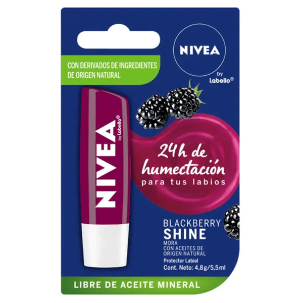 BRILLO LABIOS NIVEA MORA 4.7 G.