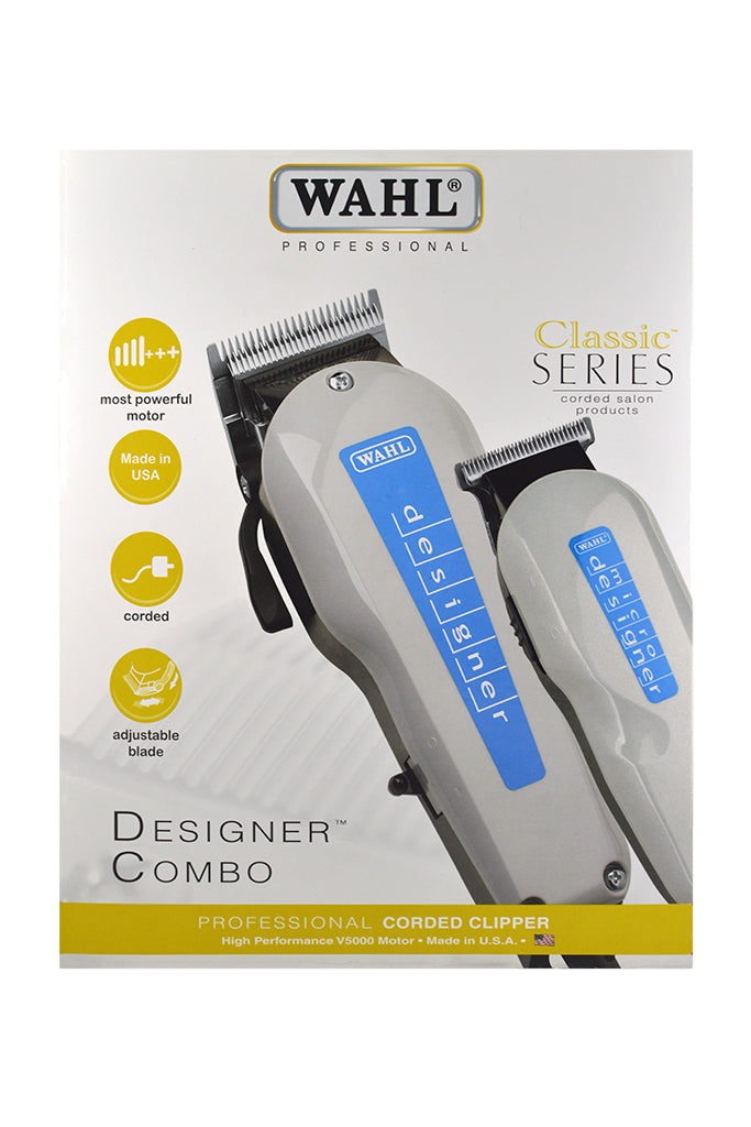 COMBO CORTADORA WAHL DESIGNER + PATILLERA WAHL DESIGNER