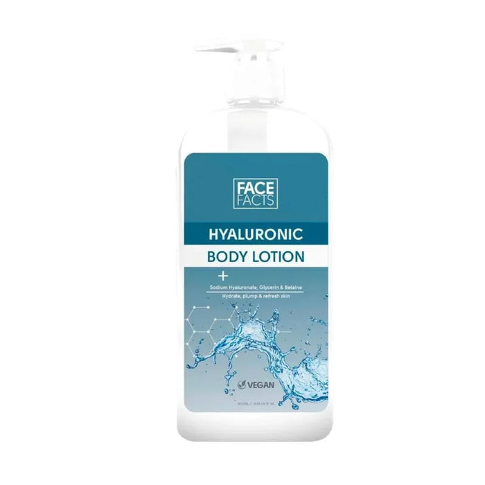 LOCIÓN CORPORAL FACE FACTS ÁCIDO HIALURÓNICO 400ML
