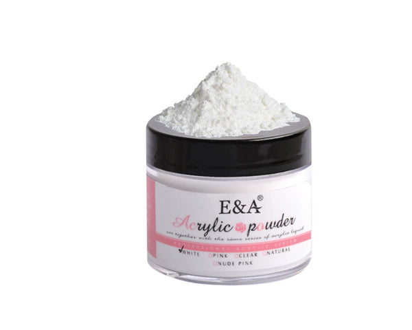 POLVO ACRILICO E&A WHITE 30G