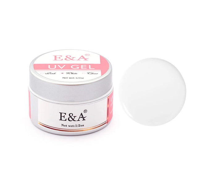 GEL UV E&A UÑA WHITE 15G