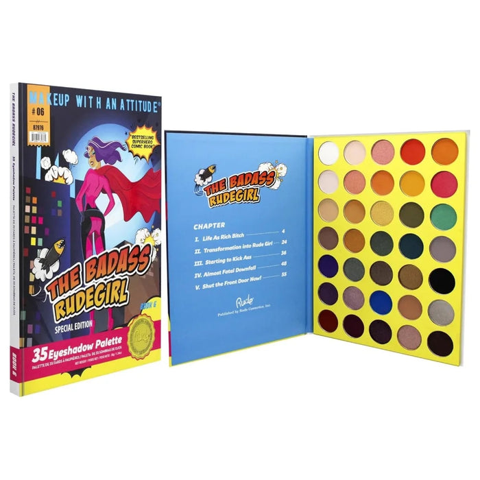 PALETA DE SOMBRAS THE BADASS RUDEGIRL 35 TONOS