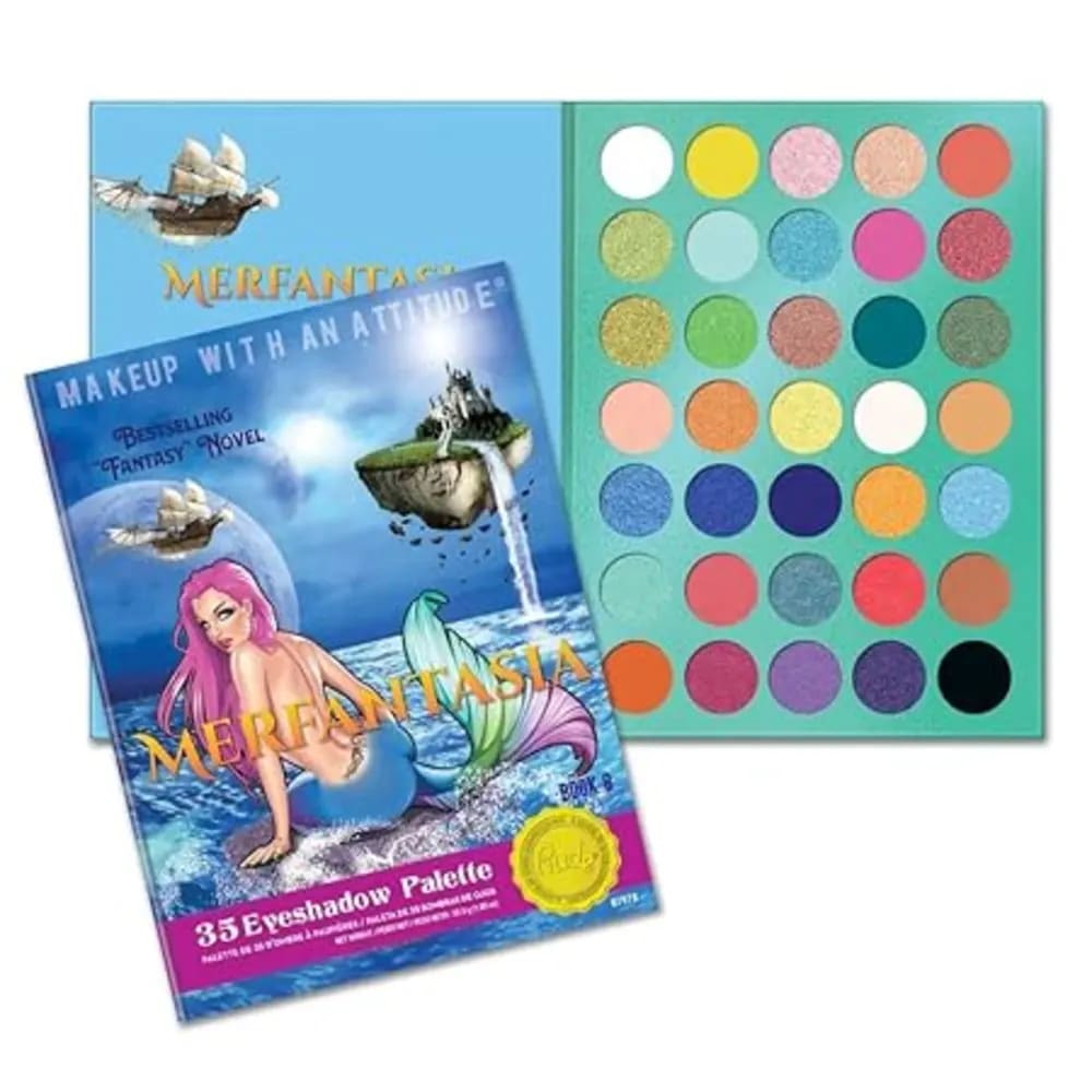 PALETA DE SOMBRAS MERFANTASIA 35 TONOS