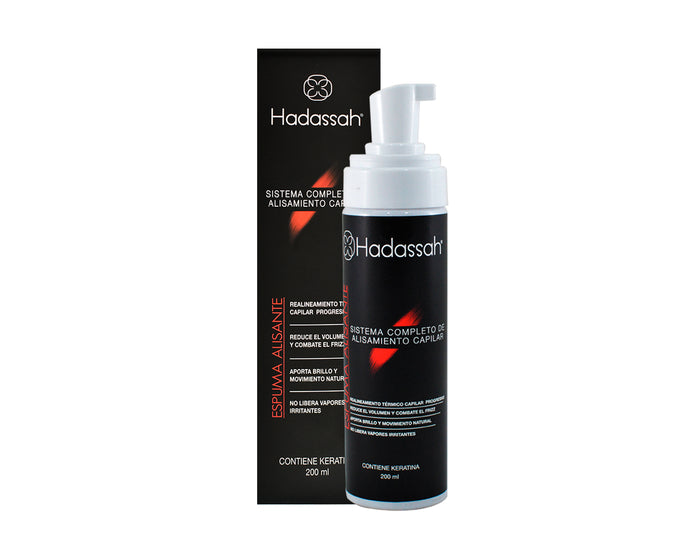 ESPUMA ALISANTE KERATINA HADASSAH 200ML