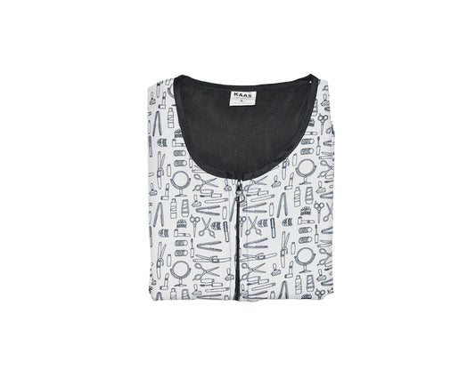 CHALECO ANTI FLUIDO ESTAMPADO - MEDIANO