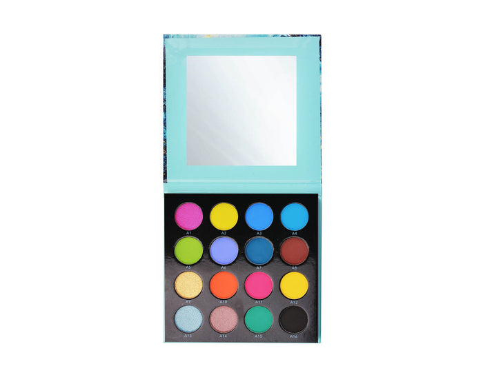 PALETA DE SOMBRAS DE OJOS OG – 16 TONOS VIVOS 16G