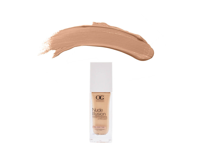 BASE DE MAQUILLAJE LIQUIDA OG NUDE ILLUSION ULTRA-LIGHT 30ML