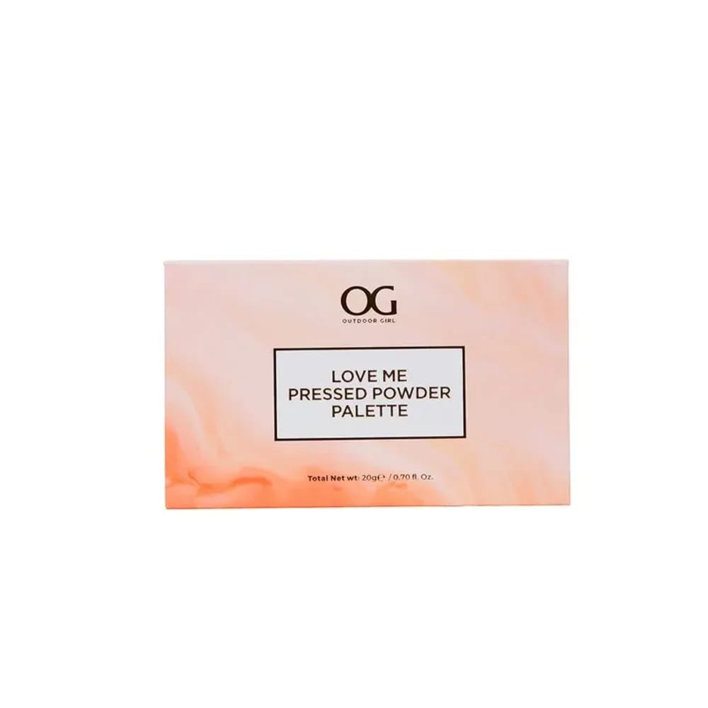 PALETA DE POLVOS COMPACTOS OG - LOVE ME 18 TONOS 20G