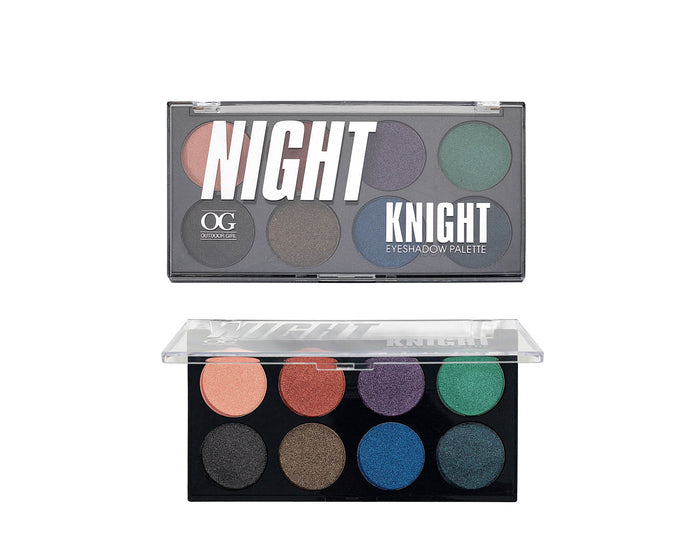 PALETA DE SOMBRAS NIGHT KNIGHT OG - 8 TONOS 2.9G