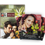 SOBRE SHAMPOO CANOVA ROJO VINO 30ML