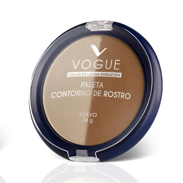 PALETA DE CONTORNO FACIAL VOGUE DUO 14G