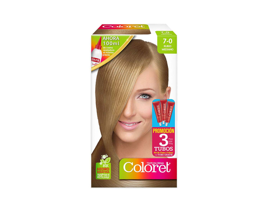 TINTE COLORET KIT X3