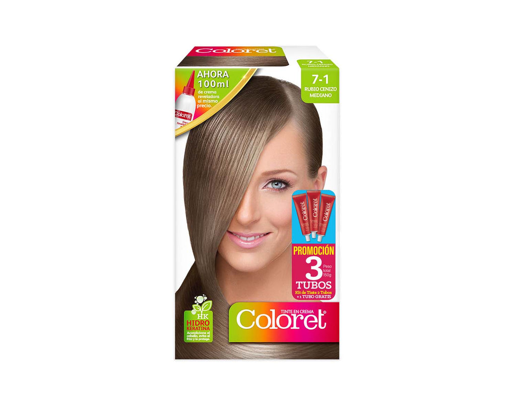 TINTE COLORET KIT X3