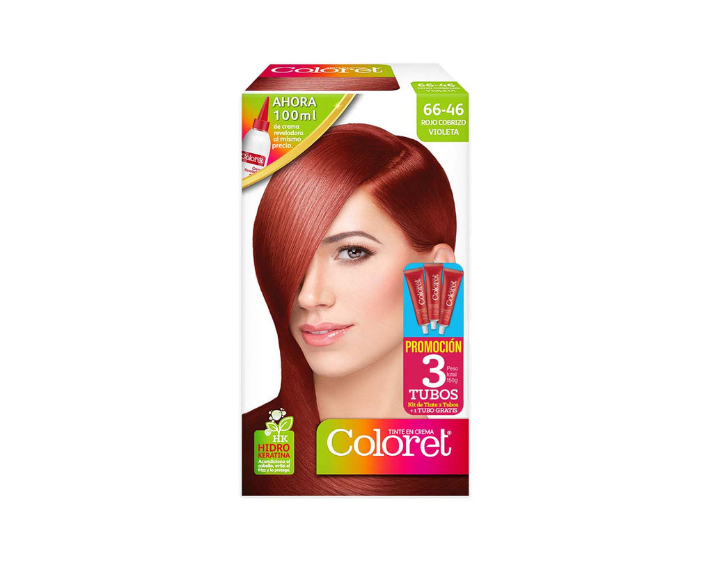 TINTE COLORET KIT X3