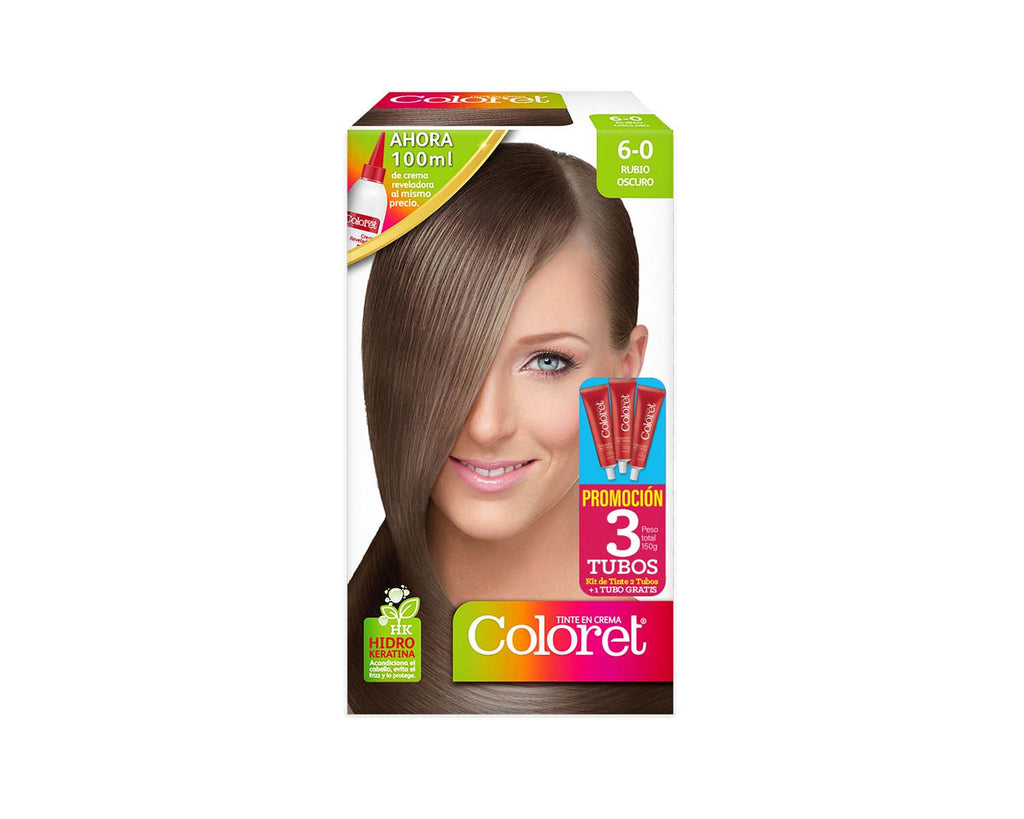 TINTE COLORET KIT X3