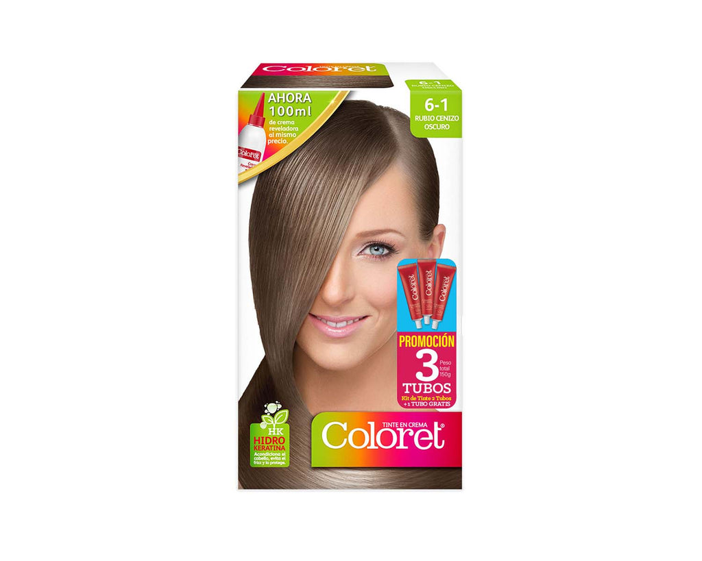 TINTE COLORET KIT X3
