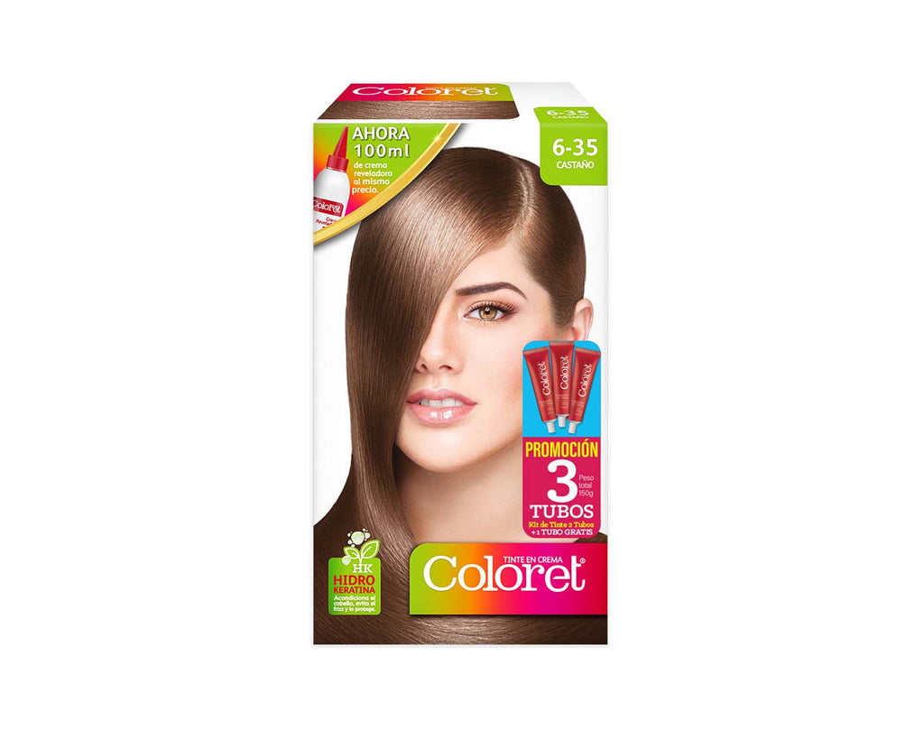 TINTE COLORET KIT X3