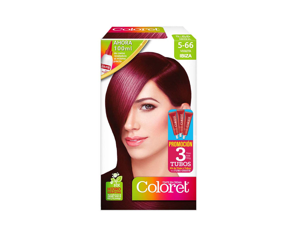 TINTE COLORET KIT X3