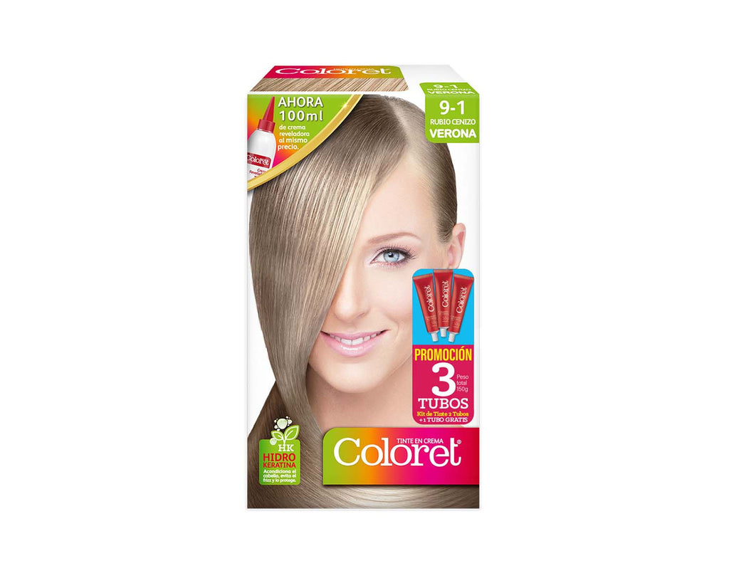 TINTE COLORET KIT X3