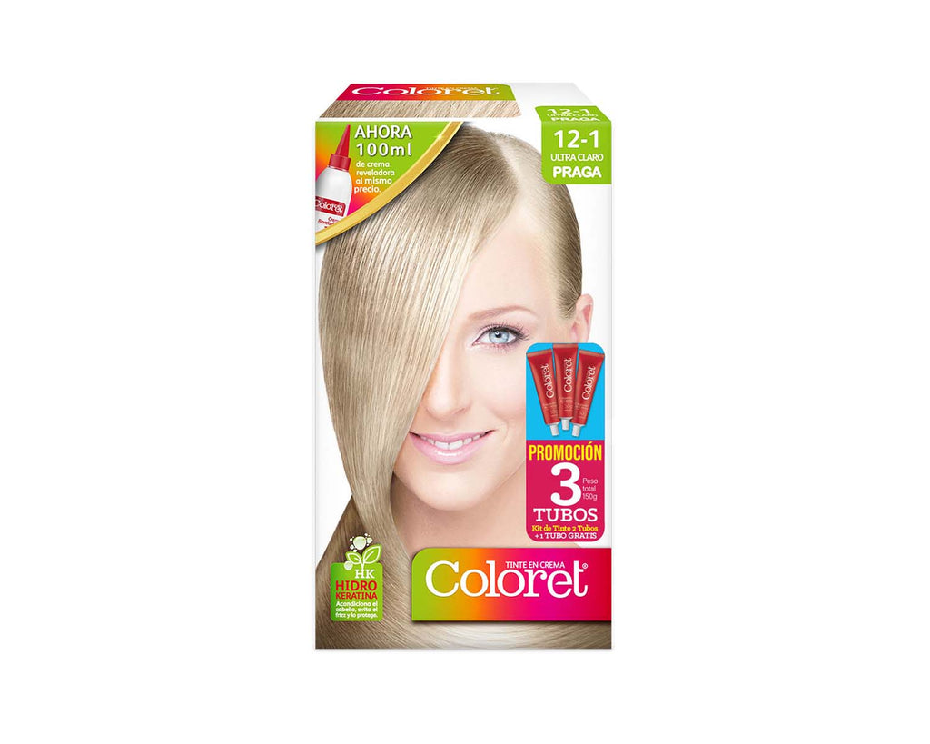 TINTE COLORET KIT X3