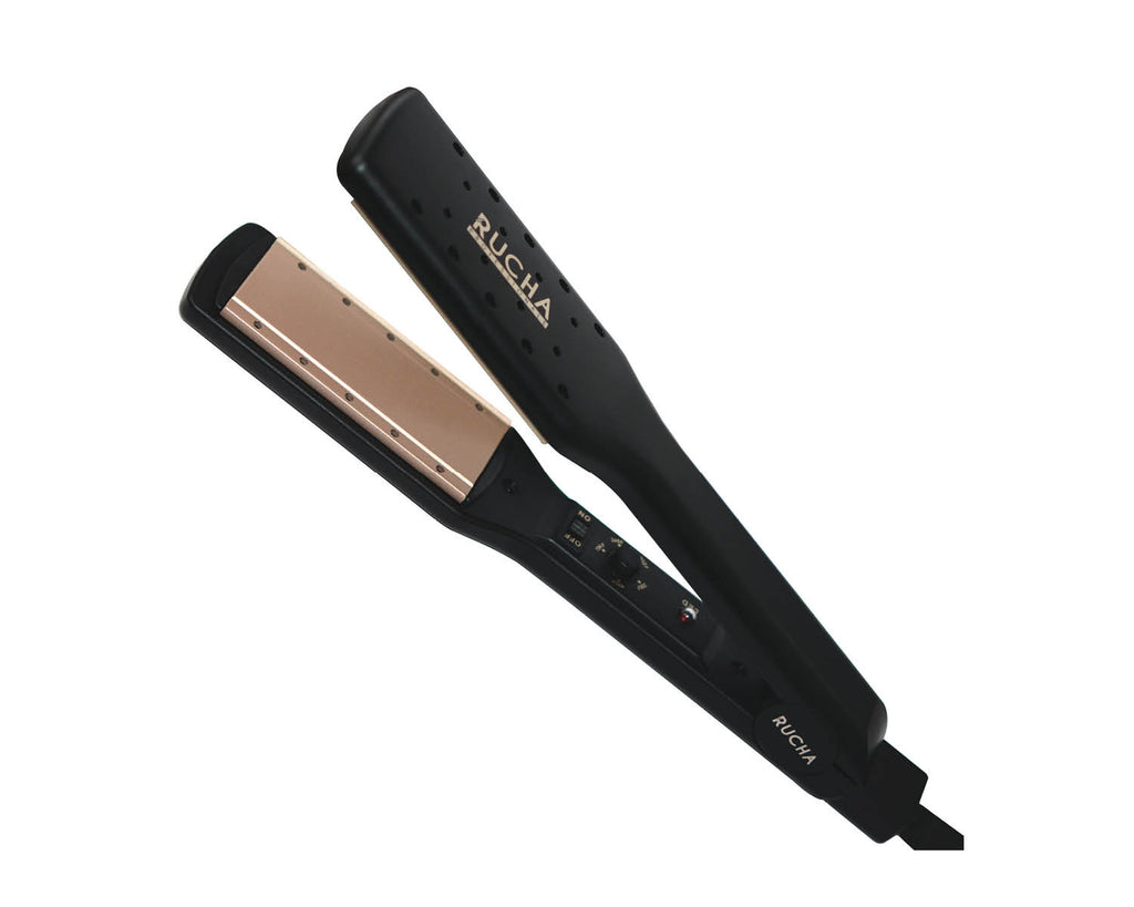 PLANCHA RUCHA TITANIUM TOURMALINE WET & DRY 1.62" (450 °F – EDICIÓN WET & DRY)