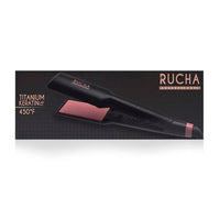 PLANCHA RUCHA TITANIUM KERATINA 1½" (EDICIÓN KERATINA – BI-VOLTAJE)