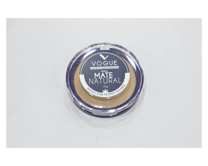 POLVO COMPACTO VOGUE MATE CANELA