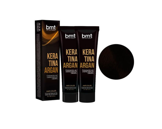 TINTE EN TUBO BMT KERATINA + ARGAN
