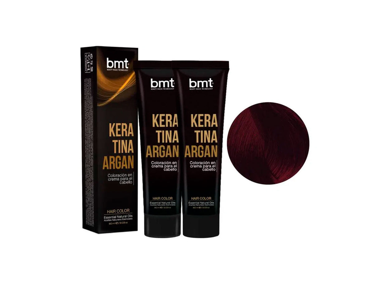 TINTE EN TUBO BMT KERATINA + ARGAN