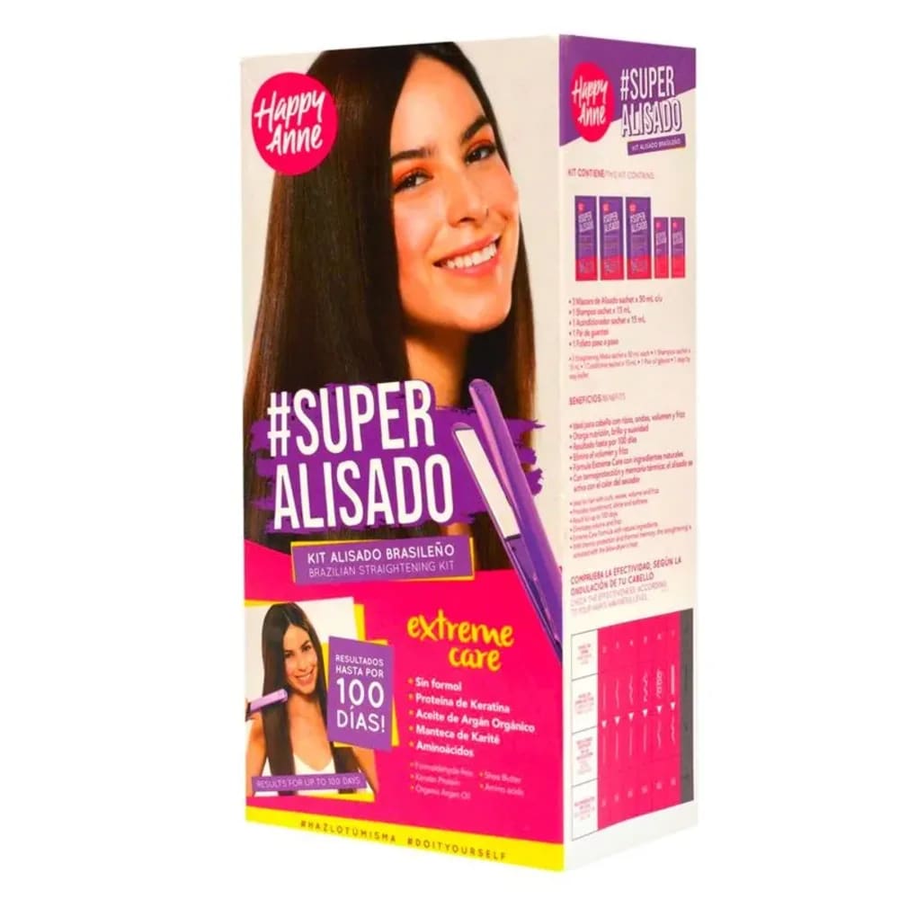 KIT ALISADO BRASIL HAPPY ANNE 50ML