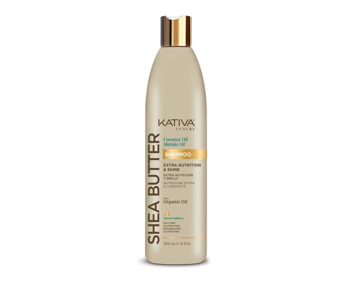 SHAMPOO KATIVA SHEA BUTTER COCONUT & MARULA 355ML