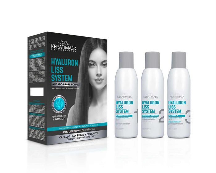 KIT DE ALISADO KERATIMASK PLACENTA LIFE HYALURON K