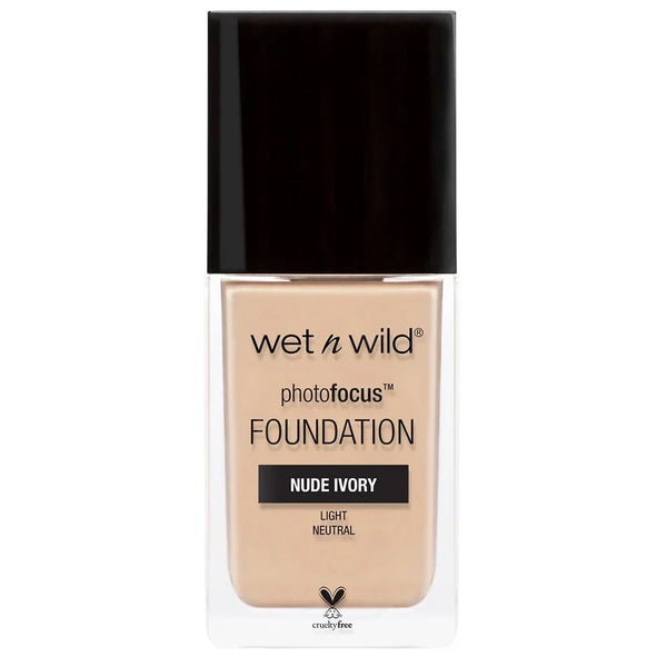 WET N WILD PHOTO FOCUS BASE DE MAQUILLAJE LÍQUIDA MATTE - NUDE IVORY #363C 30ML