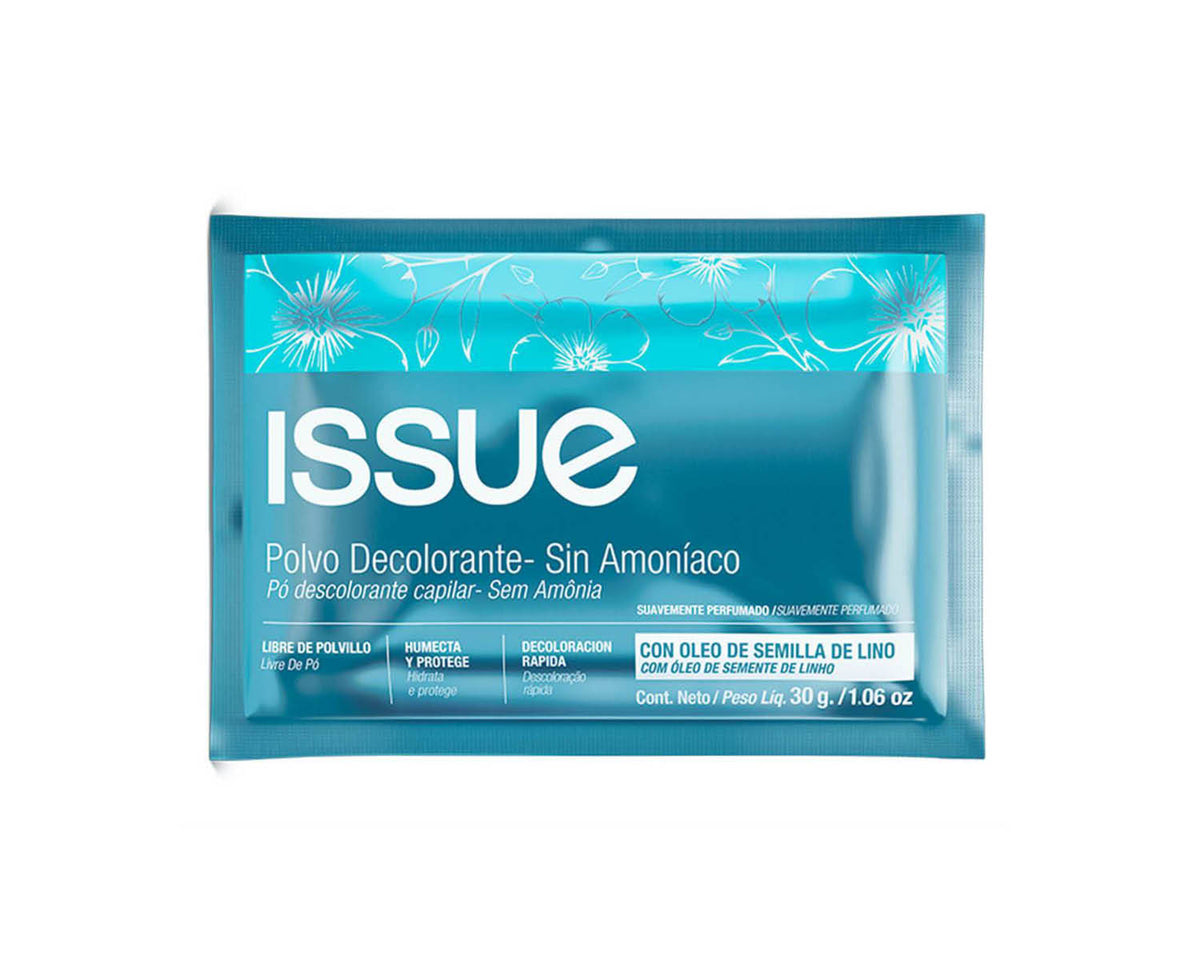 POLVO DECOLORANTE ISSUE SEMI DE LINO