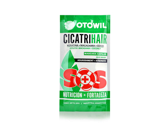 TRATAMIENTO OTOWIL CICATIHAIR KERATINA MACADAMIA & COCO 25G