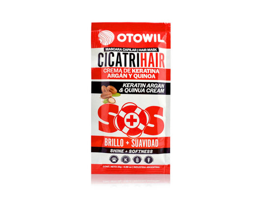 TRATAMIENTO OTOWIL CICATIHAIR KERATINA ARGAN & QUINOA 25G