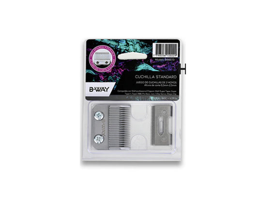 SET DE CUCHILLA B-WAY STANDARD ACERO